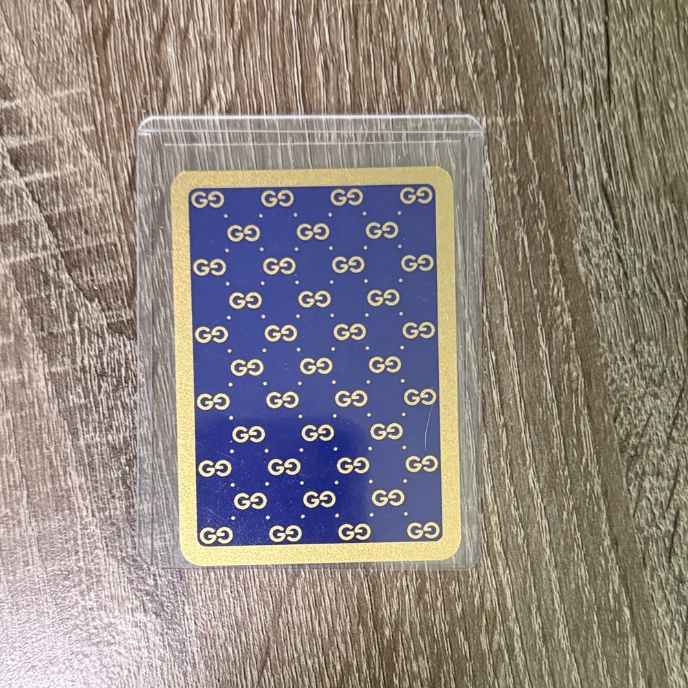 Gucci Vintage Playing Cards - Blue and Red - Picture 4 of 7